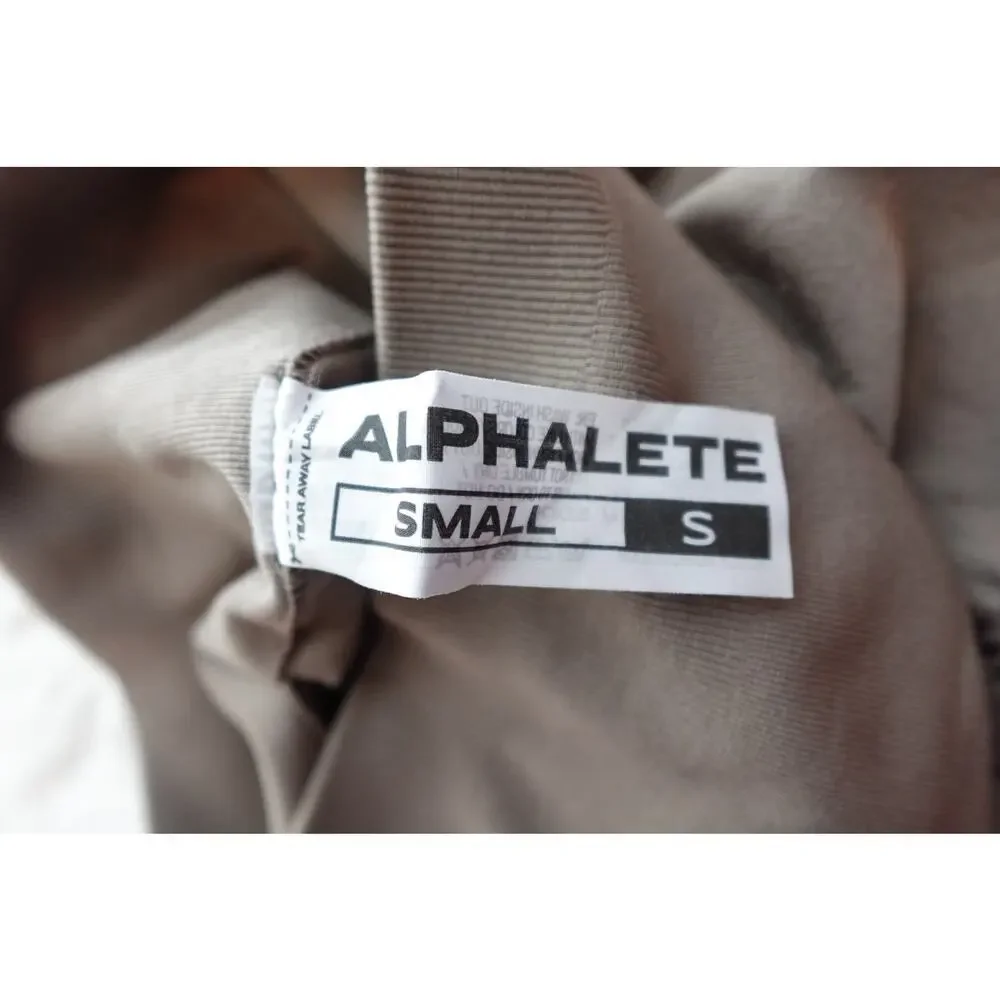 Alphalete Amplify Contour Leggings - Taupe Scrunch Butt, Size Small